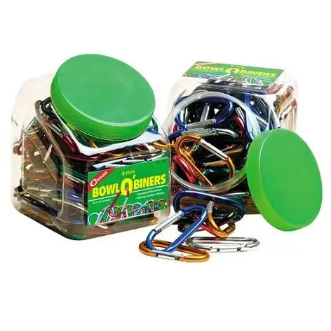 Coghlan's karabinkrok 6mm Assorterte farger (Ikke til klatring) 